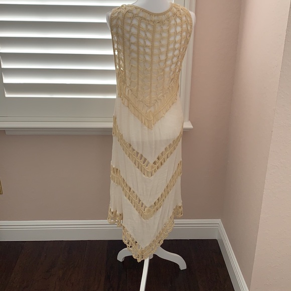 Crochet and cotton vest - Picture 4 of 6